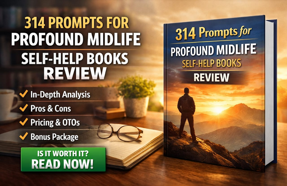314 Prompts for Profound Midlife Self-Help Books